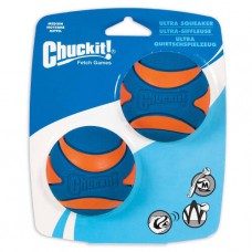 Chuckit! Ultra Squeaker Balls Dog Toy Medium 2pk