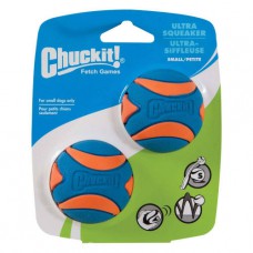 Chuckit! Ultra Squeaker Balls Dog Toy Small 2pk