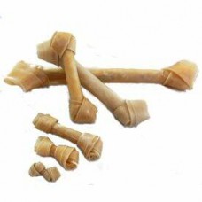8cm Rawhide Knotted Bone 25 Pack