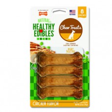 Nylabone Healthy Edibles Chicken Chew Dog Treats Petite 8 pack