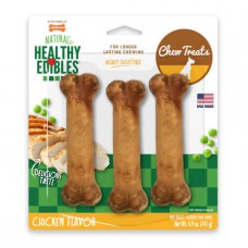 Nylabone Healthy Edibles Chicken Dog Treats Regular 3 pack