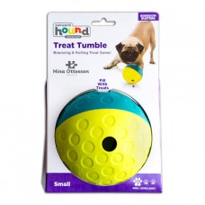 Nina Ottosson Treat Tumble Dog Toy Blue/Yellow Small